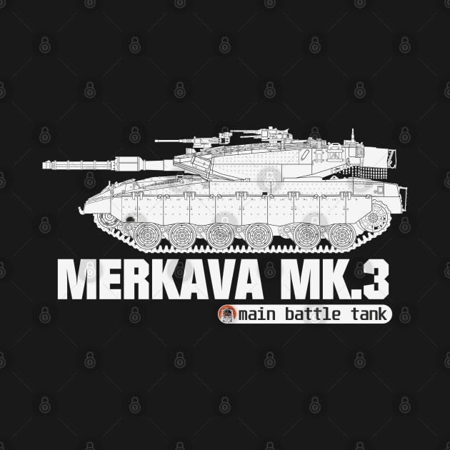 MBT Merkava Mk 3 by FAawRay