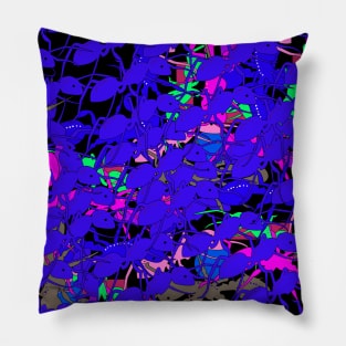 Blue Ants Pillow