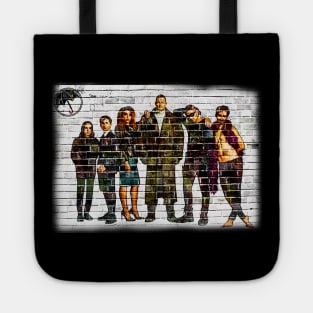 Umbrella Academy Graffiti Wall Tote