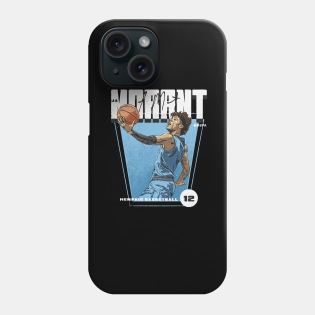 Ja Morant Memphis Premiere Phone Case by MASTER_SHAOLIN