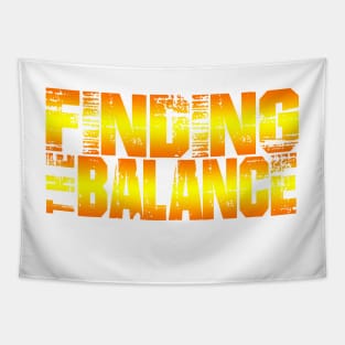 Finding The Balance Tapestry