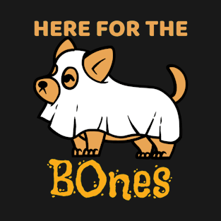 Here for the Boos cute dog ghost halloween party costume. T-Shirt