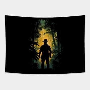 Spirit of Adventure - Silhouette - Indy Tapestry