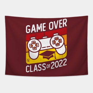 Game Over Class of 2022 Video Game Gamer Tapestry