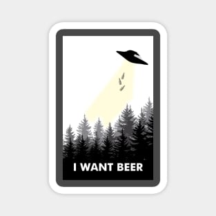 I want beer Magnet