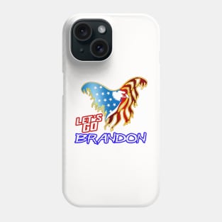 LET'S GO BRANDON - Eagle American BLUE Pride MUGS Phone Case