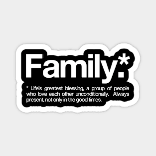 Family Definition Magnet