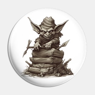 Creature Caper Goblin Stack Tee Pin