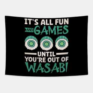 Out of wasabi - Sushi Tapestry