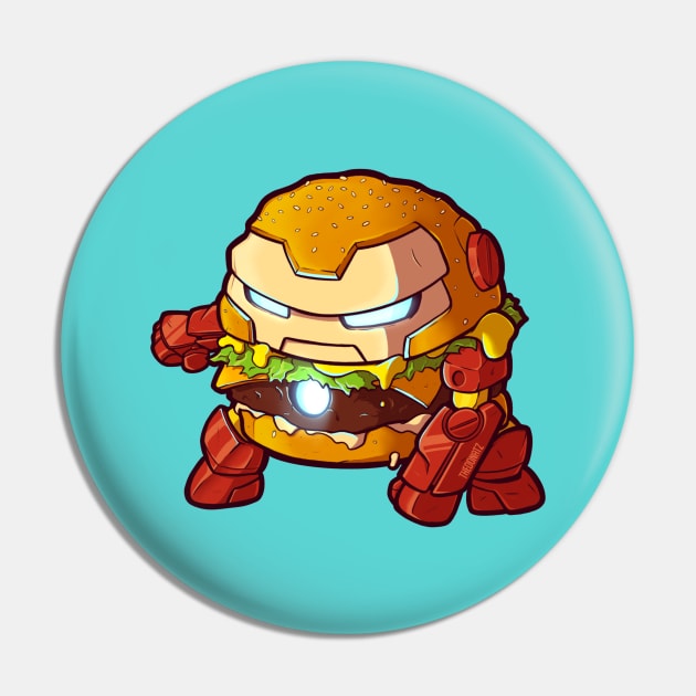 IRON BURGER Pin by Thedonatz