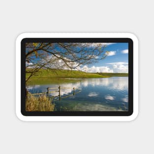 Soulseat Loch Reflections Photograph Dumfries and Galloway Magnet