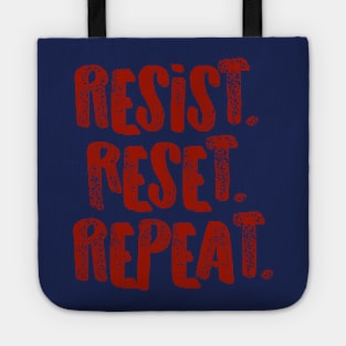 Resist. Reset. Repeat Tote