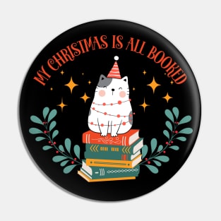 My Christmas is all booked Pin