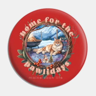 Home For The Holidays Aspen Maine Coon Life 12M Pin