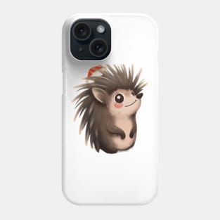 Cute Porcupine Drawing Phone Case