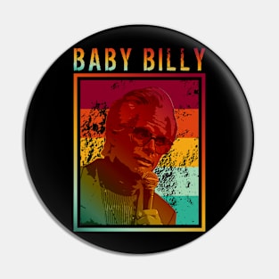 BABY BILLY | retro poster Pin