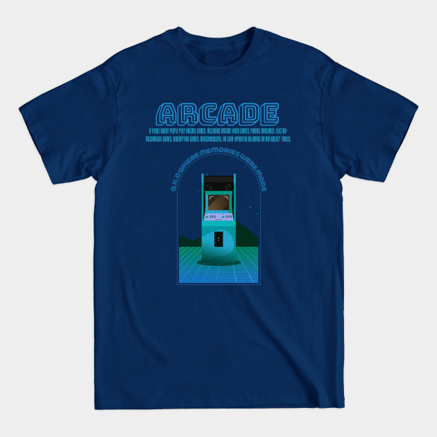 Discover Arcade - Retro Vintage Gamer Aesthetic - Retro Gamer - T-Shirt