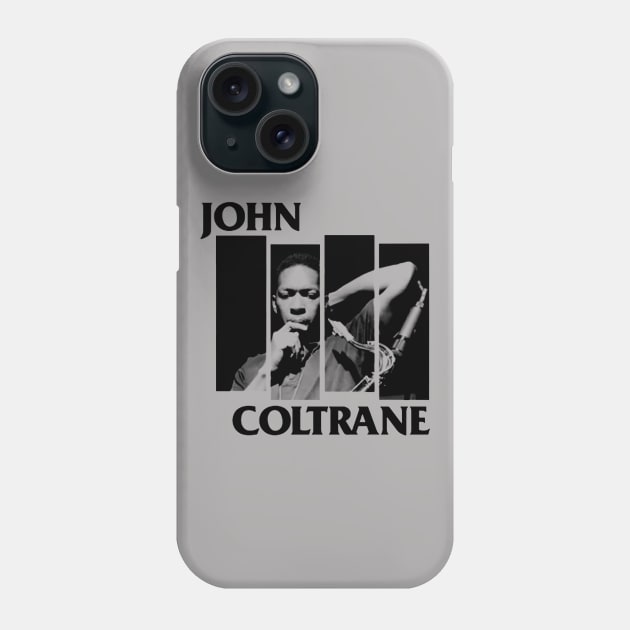 John Coltrane Phone Case by PL Oudin