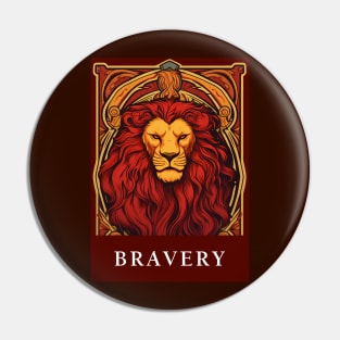 Courageous Spirit: Lion House Pride Art Pin