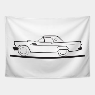 1957 Ford Thunderbird Hard Top Tapestry