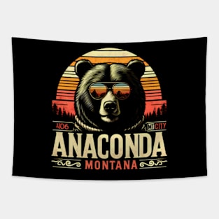 Anaconda Montana - Black Bear Sun Mountain Anaconda Mt 406 Tapestry