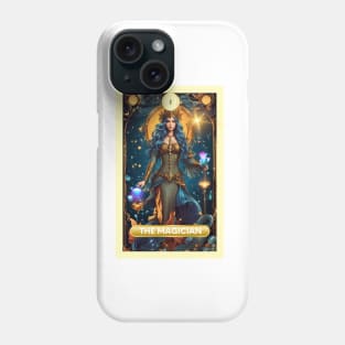 This is A beautiful design of The Magician Card From the Light Mermaid Tarot Deck. Phone Case