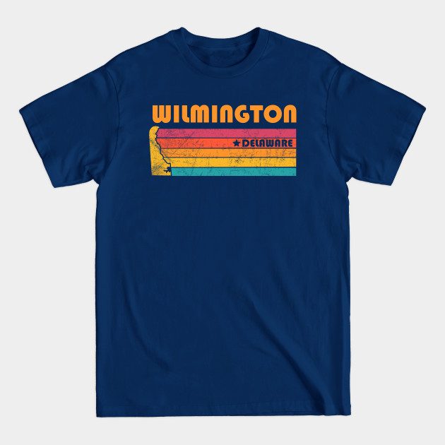 Disover Wilmington Delaware Vintage Distressed Souvenir - Wilmington Delaware - T-Shirt