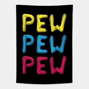 Pew Pew Pew Tapestry