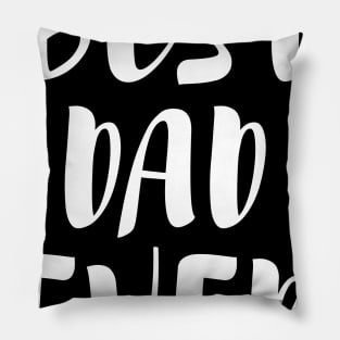 Best Dad Ever Father's Day Pillow