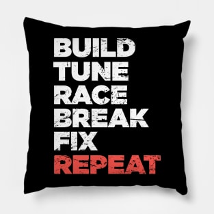 Funny Race Car Racing Gift Pillow