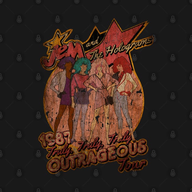 Jem Outrageous Tour 1987 - Exclusive by Freeartshop99