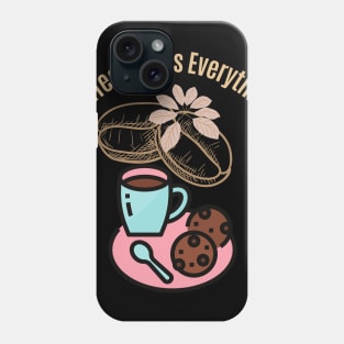 Coffee Solves Everything Phone Case