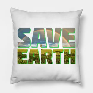 Save Earth Pillow