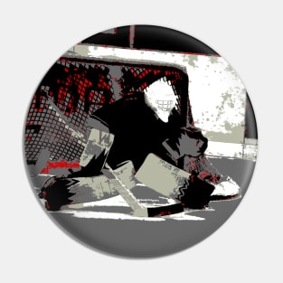 Goal Stopper - Hockey Goalie Pin