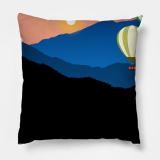 CAPPADOCIA cartoon T-Shirt Pillow