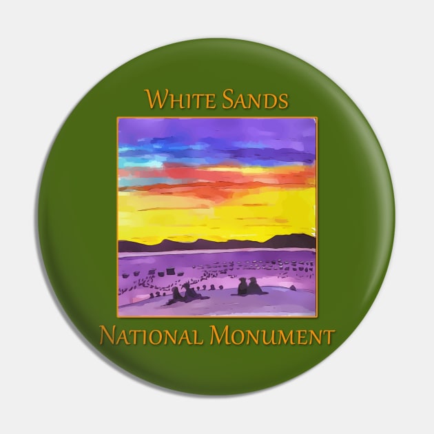 White Sands National Monument in New Mexico Pin by WelshDesigns