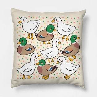 Cute little ducks Pillow