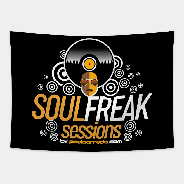 SoulFreak Sessions Tapestry by Paulo Arruda