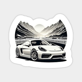 Porsche 718 Cayman Magnet