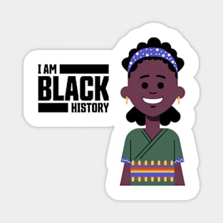 Black history month t-shirt Magnet