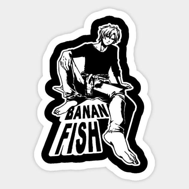 Banana Fish Ash Lynx Banana Fish Sticker Teepublic
