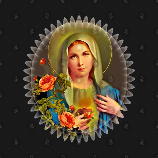 Virgin Mary by doniainart