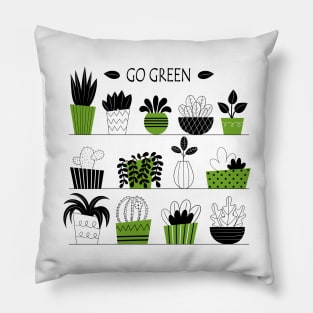 Go green Pillow