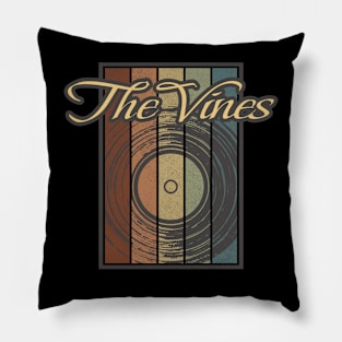 The Vines Vynil Silhouette Pillow