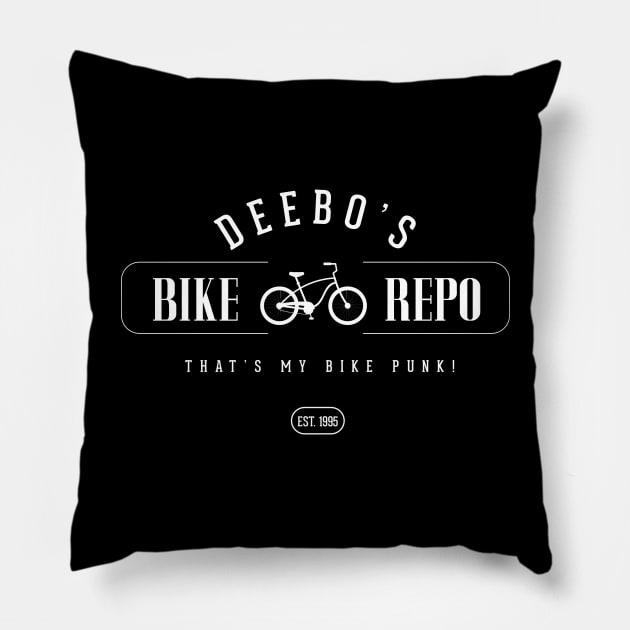 Deebo's Bike Repo Pillow by BodinStreet