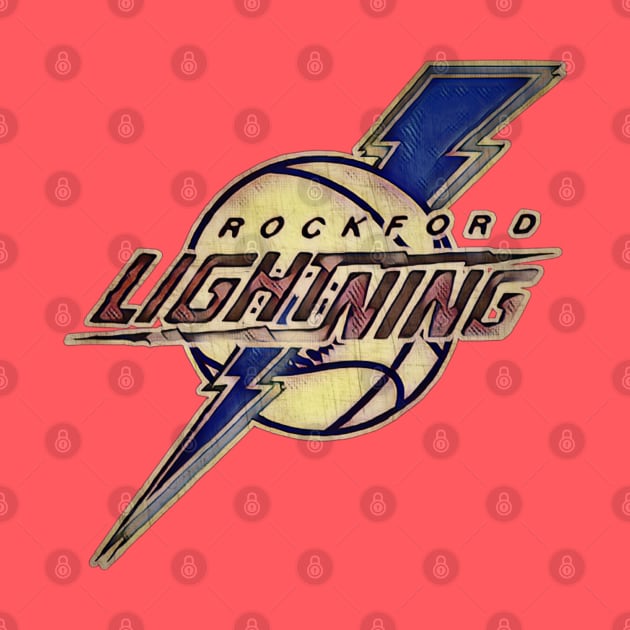 Rockford Lightning Basketball by Kitta’s Shop