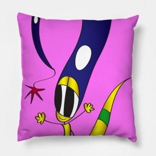 Funny Cartoon Character Pillow