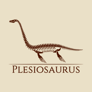 Plesiosaurus skeleton T-Shirt