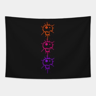 TripleBoosh Neon Tribute Eye Voodoo Design Tapestry