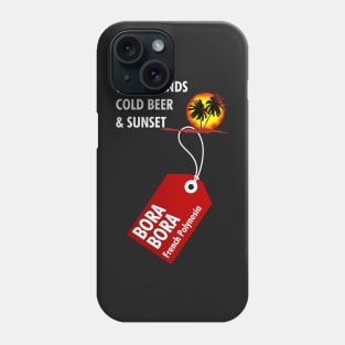 Bora Bora Sunset Day Phone Case